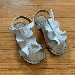Cat & Jack Toddler Size 7 White Sandals